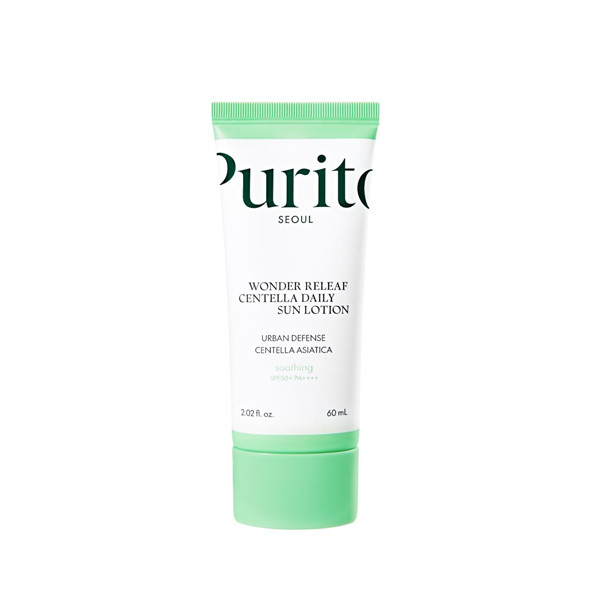 Purito Wonder Releaf Centella Daily Sun Lotion 60ml gentle sunscreen